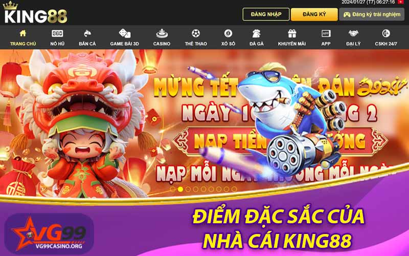 Điểm đặc sắc của nhà cái King88