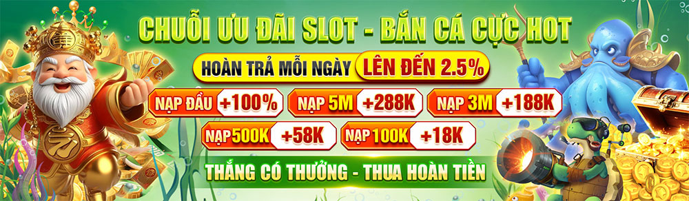 Ưu đãi slot bắn cá